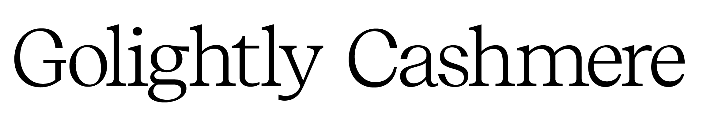 Golightly Cashmere logo